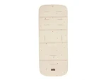 KikkaBoo Sedací podložka do kočárku Garden Beige (31108040203KB)