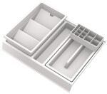 Gollinuci Koupelnový organizér bílý 372x308