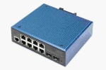 DIGITUS / Switch / L2 managed / 8x Gigabit RJ45 + 2x SFP Uplink / DIN (DN-651156)