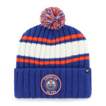 47 Brand Pánská zimní čepice Edmonton Oilers NHL Plateau ’47 Cuff Knit