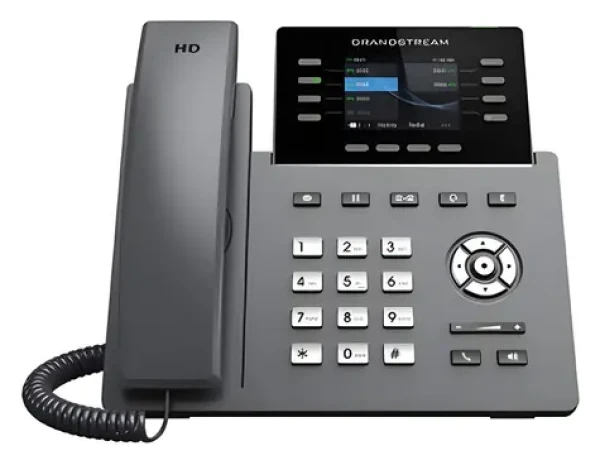 Grandstream GRP2624 / VoIP telefon / 12x SIP účet / 2,8" TFT displej / WiFi / Bluetooth / 2x Gigabit LAN (GRP2624)