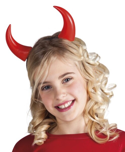 R-Kontakt.cz Rohy čertovské plast Barva: Černá