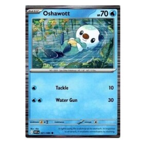Pokémon promo karta Oshawott z Poster Collection Black and White