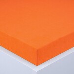 Napínací prostěradlo froté EXCLUSIVE oranžové 90 x 200 cm