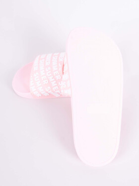 Yoclub Dámské sandály Slide OKL-0063K-0600 Pink