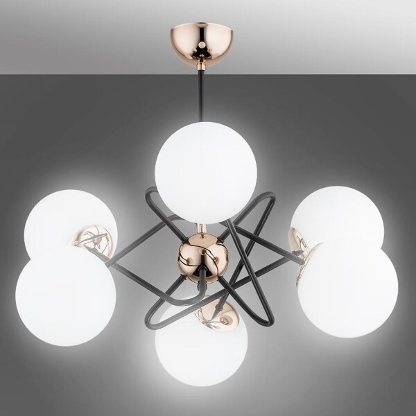 Svítidlo Virginia Gold White 6 PŁ 63104 LW6