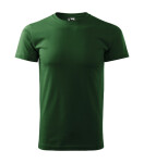 Basic tričko pánské lahvově zelená 3XL