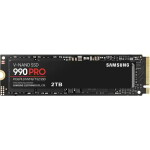 SAMSUNG 990 PRO 2TB / SSD / M.2 NVMe PCI-E 4.0 / TLC / R:7450 MBps / W:6900 MBps / IOPS: 1400K1550K / MTBF 1.5mh / 5y (MZ-V9P2T0BW)