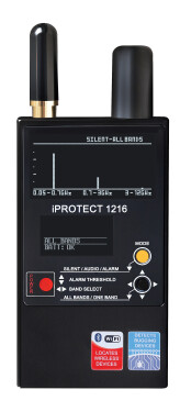 Profesionální detektor odposlechů - iProtect 1216