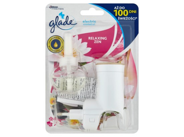 Glade Electric Scented Oil Relaxing Zen Elektrický tekutý osvěžovač vzduchu 20 ml