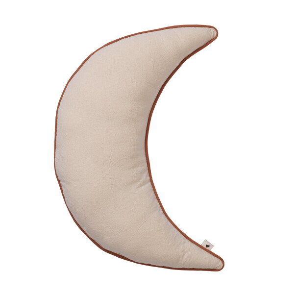 Ferm Living Dekorativní polštář Moon Undyed 47 cm, krémová barva, textil