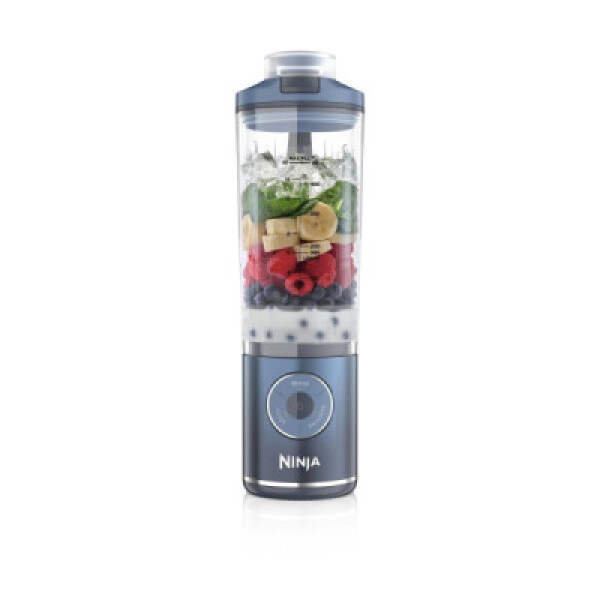 Ninja BC251EUNV BlastMax bezdrátový mixér modrý, Auto-iQ, PowerBlast, 570 ml