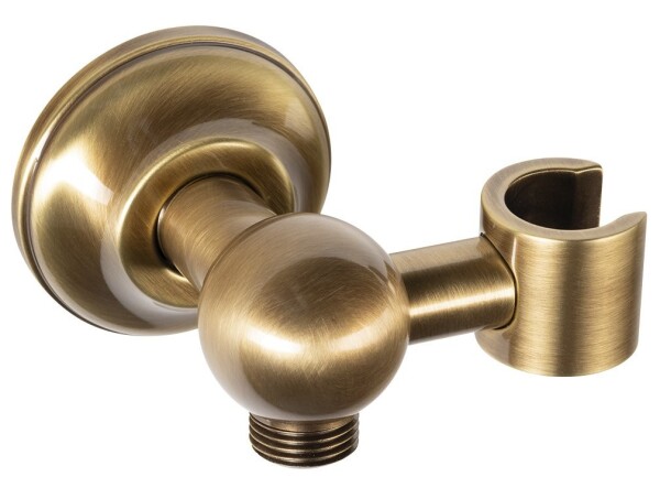 SAPHO - ANTEA držák sprchy s vyústěním, bronz 981R6