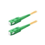 XtendLan Optický patch kabel SC/APC-SC/APC 3 m / Optický patch kabel / simplex / 9/125 / G.652d / LS0H (FOP-SCASCA-S-3-9)