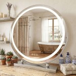 REA - Zrcadlo LED MAKE-UP Chrome 50 cm HOM-10910