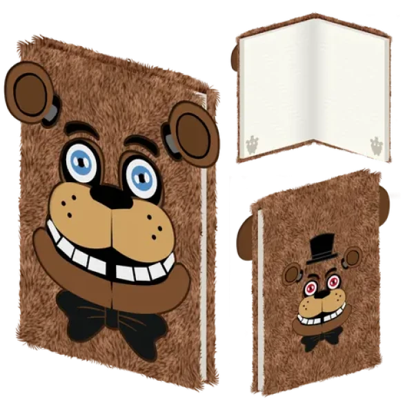 PYRAMID Plyšový blok Five Nights at Freddy's Freddy DPL10 / Blok / A5 (SR2501299EPM)