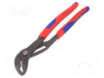 Knipex 87 03 125 - Kleště stavitelné siko 125mm instalatérské, Cobra, chromované, rukojeti potažené plastem