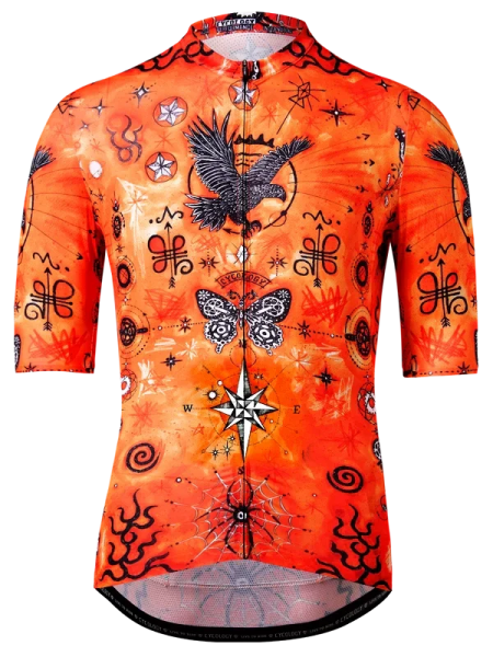Cyklodres CYCOLOGY Nomad, men, krátký rukáv (Motiv Nomad, velikost S)