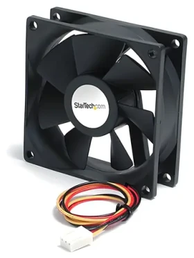 StarTech Tichý ventilátor 92 mm černá / Ventilátor / TX3 / MTBF 50 000 h / -10 až 80 °C (FAN9X25TX3L)