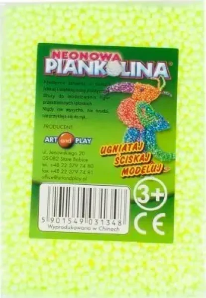 NoName Plastelína neonová ARTPLAY / Modelovací hmota (5901549031348)