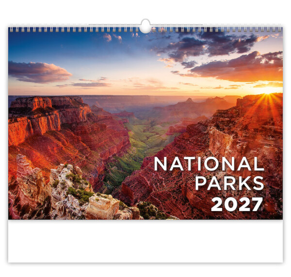 Nástěnný kalendář 2027 Helma National Parks