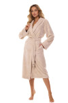 Dámský župan 2413 Camelia angora plus - L&L béžová 3XL