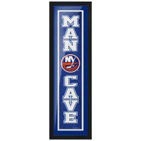 Mustang Obraz v rámu New York Islanders NHL 6x22 Man Cave d