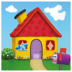 Ubrousky Blue´s Clues 33x33 cm 16 ks 'Amscan Ubrousky Blue´s Clues 33x33 cm 16 ks 'Amscan