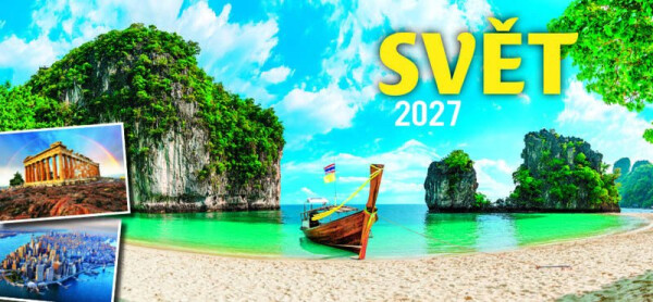 Kalendář 2027 stolní: SVĚT