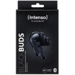 Intenso Buds T300A černá / Bezdrátová sluchátka TWS / Bluetooth / ANC / USB-C / 10 h (3720300)