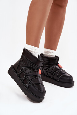 Dámské sněhule na platformě DFranklin DFSH370020 Černé 38