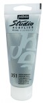 Akrylová barva Pébéo Studio Acrylic 100 ml - 351 stříbrná iridescentní