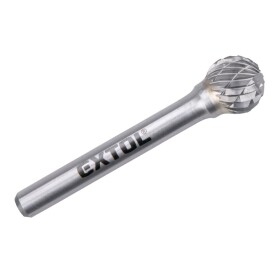 EXTOL INDUSTRIAL 8703735 Fréza karbidová kulová, 12mm, stopka 6mm, sek střední