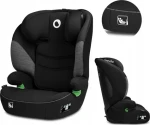 LIONELO Autosedačka Lars i-Size 100-150 cm, Black Grey (LFOTLARSISZGYXXXXXXX)