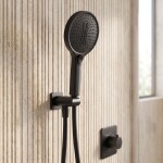REA - Sprchová hlavice JS-033 BLACK REA-03906