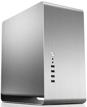 Jonsbo UMX3 stříbrná / M-ATX / 2xUSB 3.0 + 2xUSB 2.0 / 1x140 mm + 1x 120 mm / bez zdroje (01.UMX3SR.01)