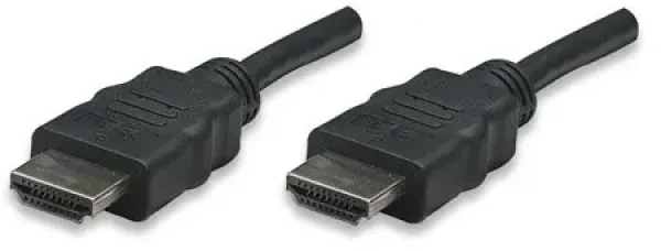 Manhattan HDMI kabel s ethernetem 15m / HDMI-HDMI / stíněný / černá (308434)