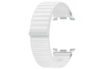 Samsung Látkový řemínek Galaxy Watch8 (M/L) bílá / Řemínek / Textil, recyklovaný nylon / Suchý zip (ET-SVL33LWEGEU)