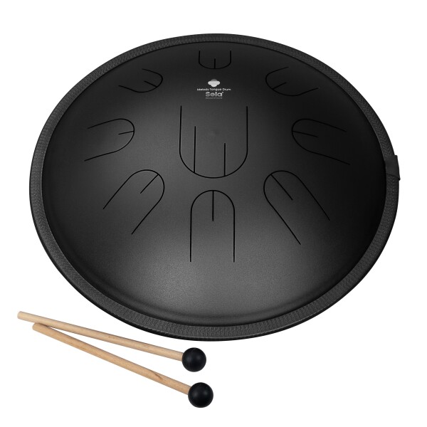 Sela 14" Melody Tongue Drum D Kurd Black