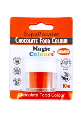 Prášková barva do čokolády Magic Colours (5 g) Choco Orange