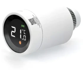 Alecto SMART-HEAT10 / Chytrá termostatická hlavice / ZigBee / aplikace Smart Life / výdrž baterie 12 měsíců (SMART-HEAT10)