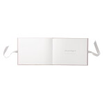 Busy B Kniha hostů Pink Faux, růžová barva, papír, textil