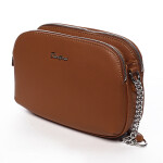 Úžasná dámská koženková crossbody Georgina koňaková