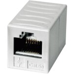 Digitus Adaptér pro patch kabel CAT 5e, 2x CAT 5e, stíněné PC-PC, 2x samice RJ45 až 1x samec RJ45, 0