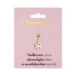 Zlatý přívěsek květiny - Nádherná - Albi