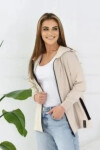 TINA BLOUSE béžová melanž L