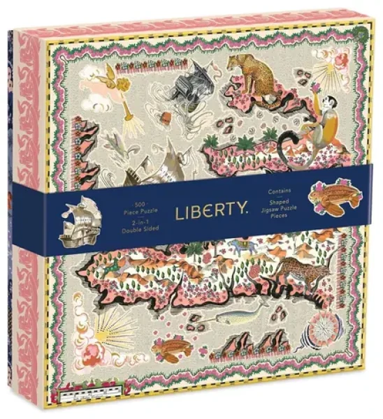 GALISON Oboustranné puzzle 2v1 Liberty Maxine London