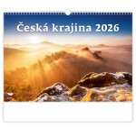 Nástěnný kalendář 2026 Helma - Česká krajina, 45 x 31,5 cm