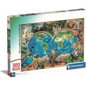 Clementoni PUZZLE Úžasný svět zvířat