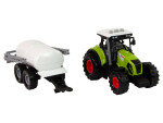 Mamido Farmářský traktor pro děti s bílým přívěsem